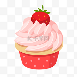 搭蛋糕点logo图片_绿色草莓蛋糕
