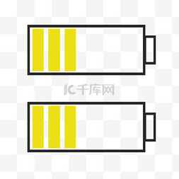电池条图片_矢量绿色电量条图案图标