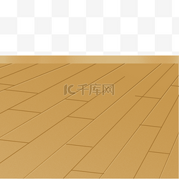 棕色瓷砖地板卡通素材