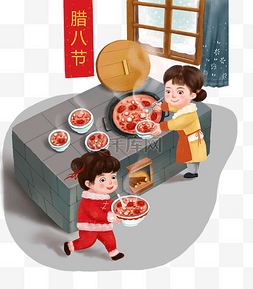 腊八图片_春节腊八粥过年新年PNG年俗腊月