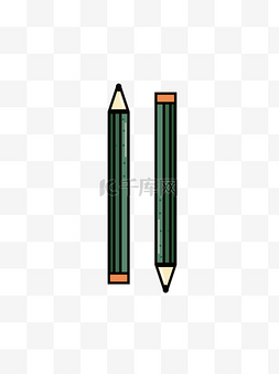 开学季卡通铅笔图片_卡通铅笔文具简约设计