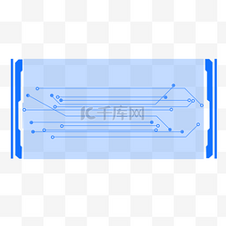 注重基础图片_科技风PSD透明底