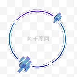 多边形图片_办公商务科技酷炫简约线框圆形