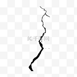 汶川地震祈福图片_由细到粗的活动裂缝