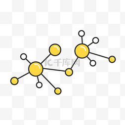 分子小巧比特币图标