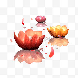 每逢佳节图片_古风主题花灯手绘插画