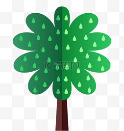 烟花图片_烟花形状绿树