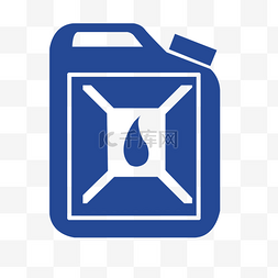 油桶加油站的标志