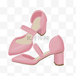 粉色高跟鞋图片_ 粉色高跟鞋 