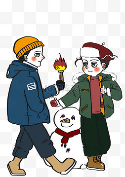 冬天保暖神器暖手贴卡通人物设计