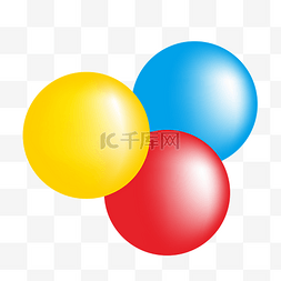 创意圆圈图片_蓝色黄色红色圆圈