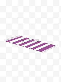 扁平地毯图片_扁平一张紫色地毯ai元素