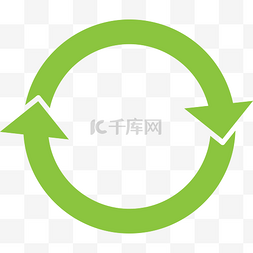 垃圾桶图标图片_矢量循环使用图标
