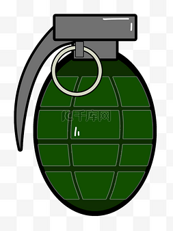绿色手榴弹炸弹