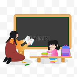 层层负责图片_课后单独给学生辅导的老师