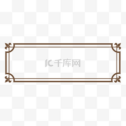 古典装饰图片_中国风古典纹理边框