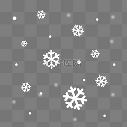 大雪图片_春节冬季雪花飘落