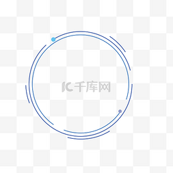 图片_科技风圆环矢量素材