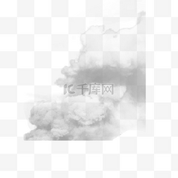 创意灰色线条图片_水彩创意漂浮云朵