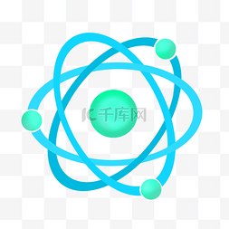 蓝色化学分子式插图
