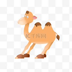 骆驼卡通形象PNG