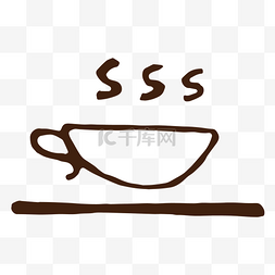 手绘咖啡饮料图