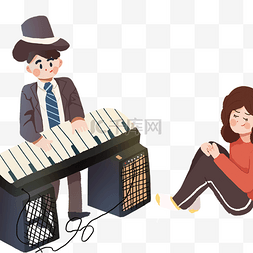 小男孩钢琴