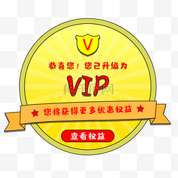 app图片_升级为VIP用户弹窗界面设计