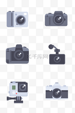 产品图片_相机摄影设备相关插画