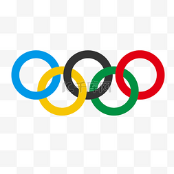 运动会图片_奥林匹克运动会会旗标志矢量
