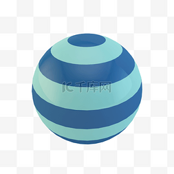 彩色立体球3D立体球