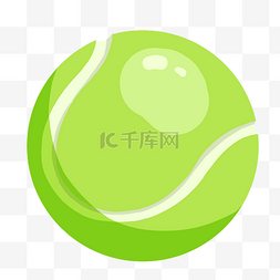 运动网球插画