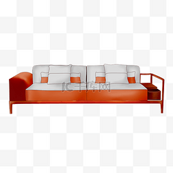 家具欧式沙发插画