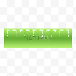 数学工具图片_一把立体化的直尺