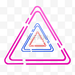 正三角形渐变图片_三角形边框