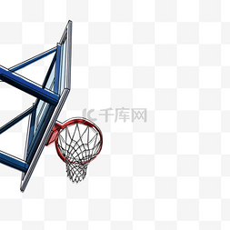 篮球筐仰视设计图