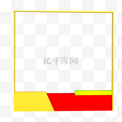 多彩标签图片_C4D淘宝标签边框3D