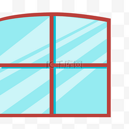 玻璃窗图片_一个干净的玻璃窗