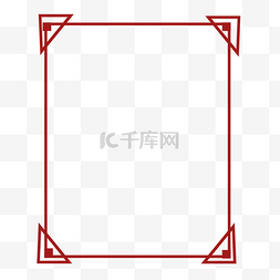 装饰条，条，边图片_线条红色装饰边条