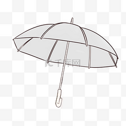 雨伞造型图片_雨伞造型卡通雨伞雨伞造型黑色雨