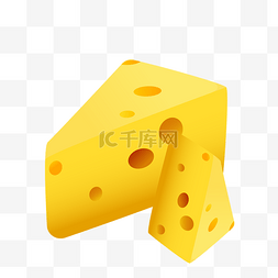三明治奶酪图片_大块小块黄色奶酪