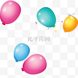 气球飘气球