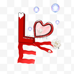 love字，艺术字图片_情人节创意LOVE艺术字玫瑰泡泡分?