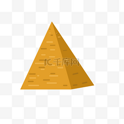 卡通金字塔矢量图下载