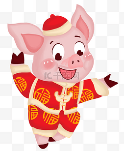 新年的猪猪图片_2019年猪年吉祥猪猪