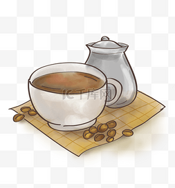 现磨咖啡和咖啡豆