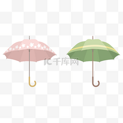 雨伞造型图片_女士雨伞造型元素