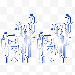 科技装饰图案电路图