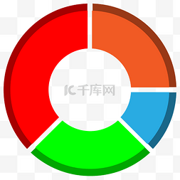 数据图片_彩色圆环数据