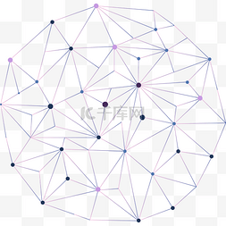 科技抽象线条点图片_科技线条底纹元素下载